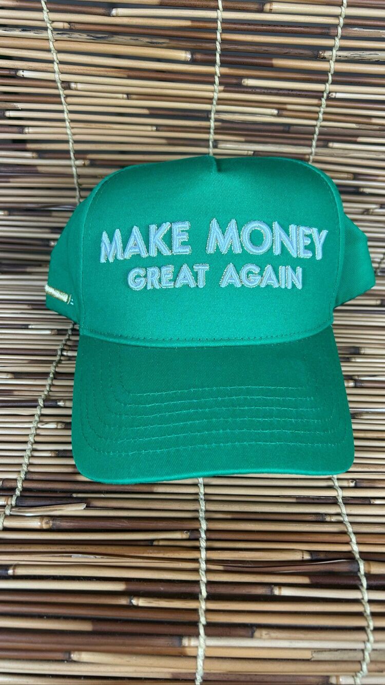 Make Money Great Again Trump DTF Trumpf*cks2024.com Green Hat 47
